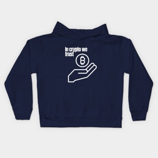 In Crypto We Trust Kids Hoodie